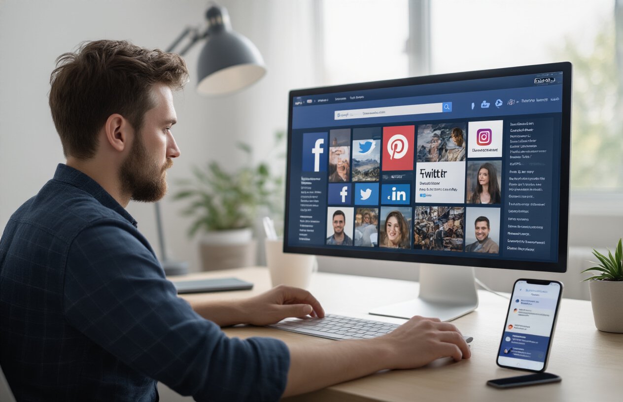 Social Media Profile Aggregation and Monitoring